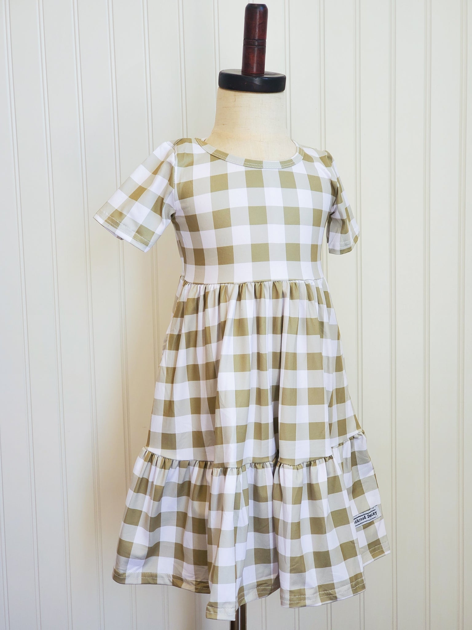 Granbury Dress in honeydew